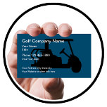 Carte De Visite Thème du panier de golf<br><div class="desc">Carte de visite simple pour une entreprise de l'industrie du golf conçu avec l'image graphique d'une voiturette de golf imprimé derrière vos informations utilisées pour un parcours de golf,  des cours de golf,  la vente de voiturettes de golf,  le service et les réparations.</div>