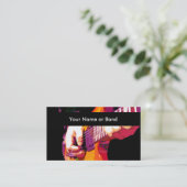 Carte De Visite Thème frais de musique (Debout devant)