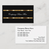 Carte De Visite Thème Immobilier Classique (Devant / Derrière)