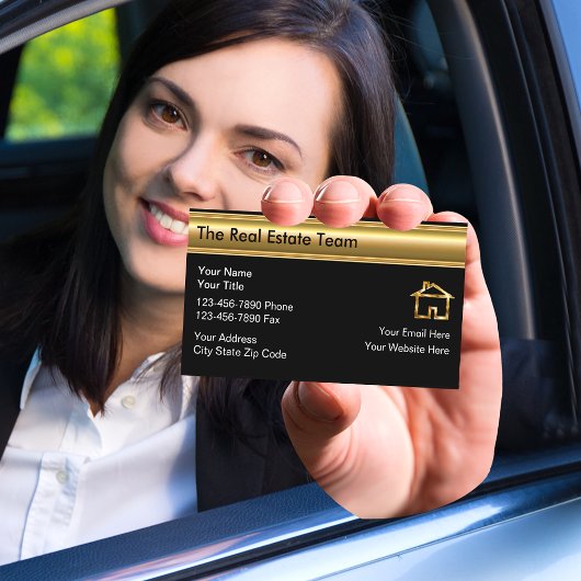 Carte De Visite Thème immobilier classique