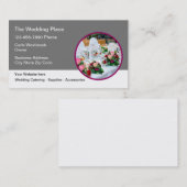 Carte De Visite Thème Mariage Moderne (Devant / Derrière)