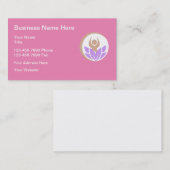 Carte De Visite Thème Médicale de la santé (Devant / Derrière)