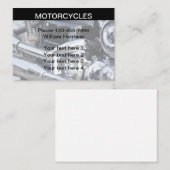 Carte De Visite Thème moto moderne (Devant / Derrière)