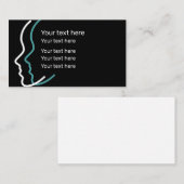 Carte De Visite Thème Santé Beauté Médicale (Devant / Derrière)