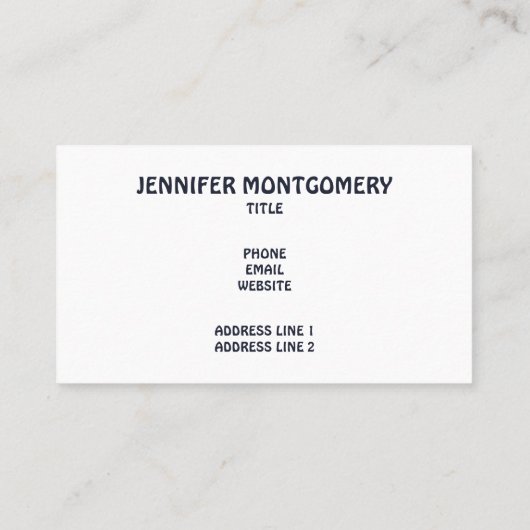 Carte De Visite Thème spatial cool - Astronauts & Rocket Ships (Dos)