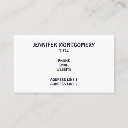 Carte De Visite Thème spatial cool - Astronauts & Rocket Ships (Dos)