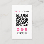 Carte de visite Thème Tarot pour technicien en pos (Dos)