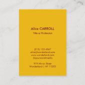 Carte De Visite Theophile Steinlen - Le Conversation Noir - QR Cod (Dos)