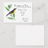 Carte De Visite "Thérapeute" (Devant / Derrière)