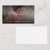 Carte De Visite Thérapeute de massage (Devant / Derrière)