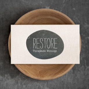 Carte De Visite Thérapeute de massage et professeur de méditation