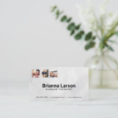 Carte De Visite Thérapeute de massage | Professionnels de la santé (Debout devant)