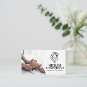 Carte De Visite Thérapeute de massage | Spa relaxant (Debout devant)