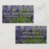 Carte De Visite Thérapeute de thérapie de puits intérieur (Devant / Derrière)