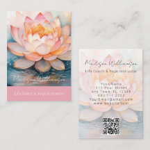 Thérapeute Moderne Spa Yoga Zen Fleur de Lotus Ros