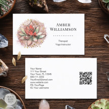 Thérapeute Spa Succulent Yoga Bien-être Guérison Q
