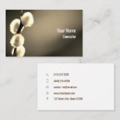 Carte De Visite Thérapeute sur mesure sépia (Devant / Derrière)