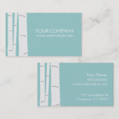 Carte de visite thérapeutique (Devant / Derrière)