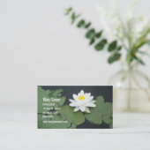 Carte de visite thérapeutique avec Lily d'eau (Debout devant)