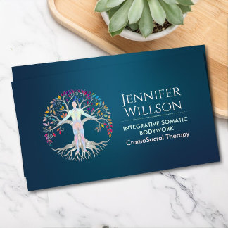 Carte De Visite Thérapie Craniosacrale de travail corporel somatiq