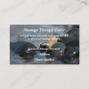 Carte De Visite Thérapie de massage #2