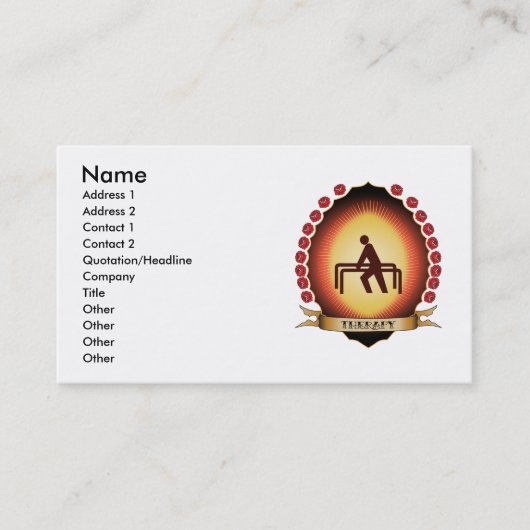 Carte De Visite Thérapie Mandorla (Devant)