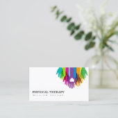 Carte De Visite Thérapie physique Santé (Debout devant)