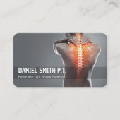 Carte De Visite Thérapie physique thérapeutique (Devant)