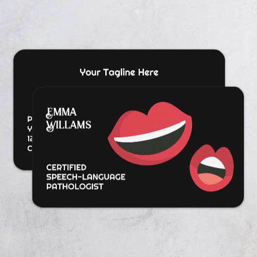 Carte De Visite Thérapie vocale