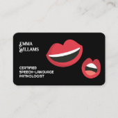 Carte De Visite Thérapie vocale (Devant)