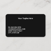 Carte De Visite Thérapie vocale (Dos)