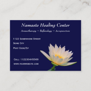 Carte De Visite Thérapie/yoga/méditation holistiques