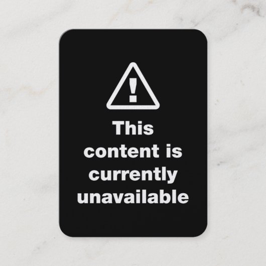 Carte De Visite ⚠ This Content Is Currently Unavailable (Devant)