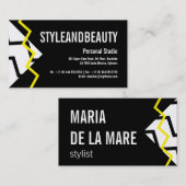 Carte De Visite Thon jaune (Devant / Derrière)