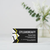 Carte De Visite Thon jaune (Debout devant)