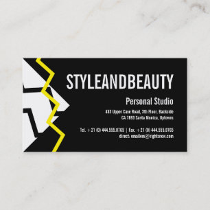 Carte De Visite Thon jaune