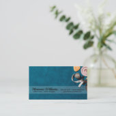 Carte De Visite Threading coloré | Seamstress (Debout devant)