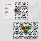 CARTE DE VISITE THREEGEM DE DAMASK (Devant / Derrière)