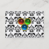 CARTE DE VISITE THREEGEM DE DAMASK (Dos)