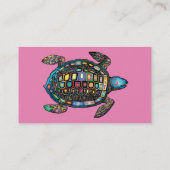 Carte De Visite Thunder_Cove des tortues de mer (Dos)