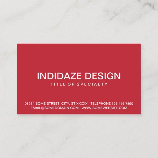 Carte De Visite thunderbird v2 (Dos)