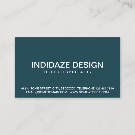 Carte De Visite thunderbird v2 (Dos)