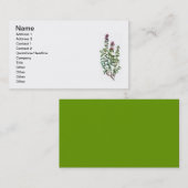Carte De Visite thyme de breckland (Devant / Derrière)