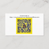 Carte De Visite Tibetan Mastiff Secourt, Inc. Information (Dos)