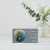 Carte De Visite Tides of Balance | Yin Yang Design (Debout devant)