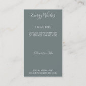 Carte De Visite Tides of Balance | Yin Yang Design (Dos)