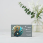 Carte De Visite Tides of Balance | Yin Yang Design (Debout devant)