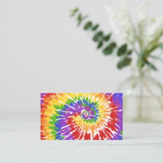 Carte De Visite Tie Dye (Debout devant)