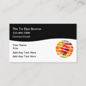 Carte De Visite Tie Dye Theme Trendy Business Cards (Devant)