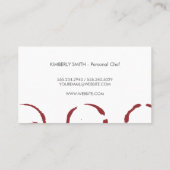 Carte De Visite Tige Brown naturelle (Dos)